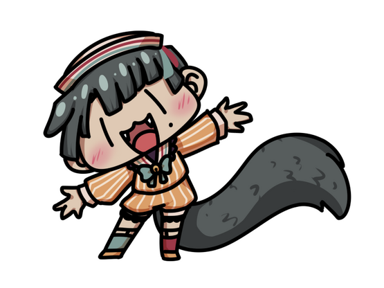 Chibi Chompy Arms spread